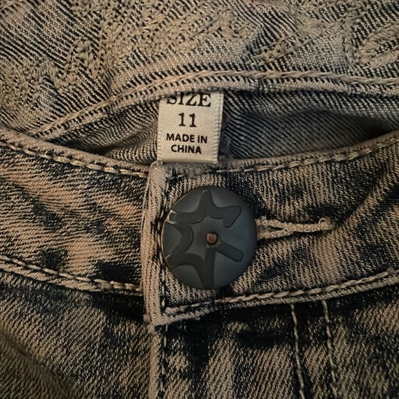 Acid Wash Jorts - Picture 3 of 3